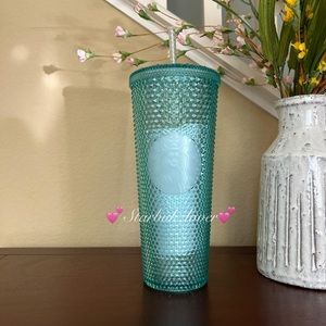 Starbucks Japan Aqua Studded Tumbler